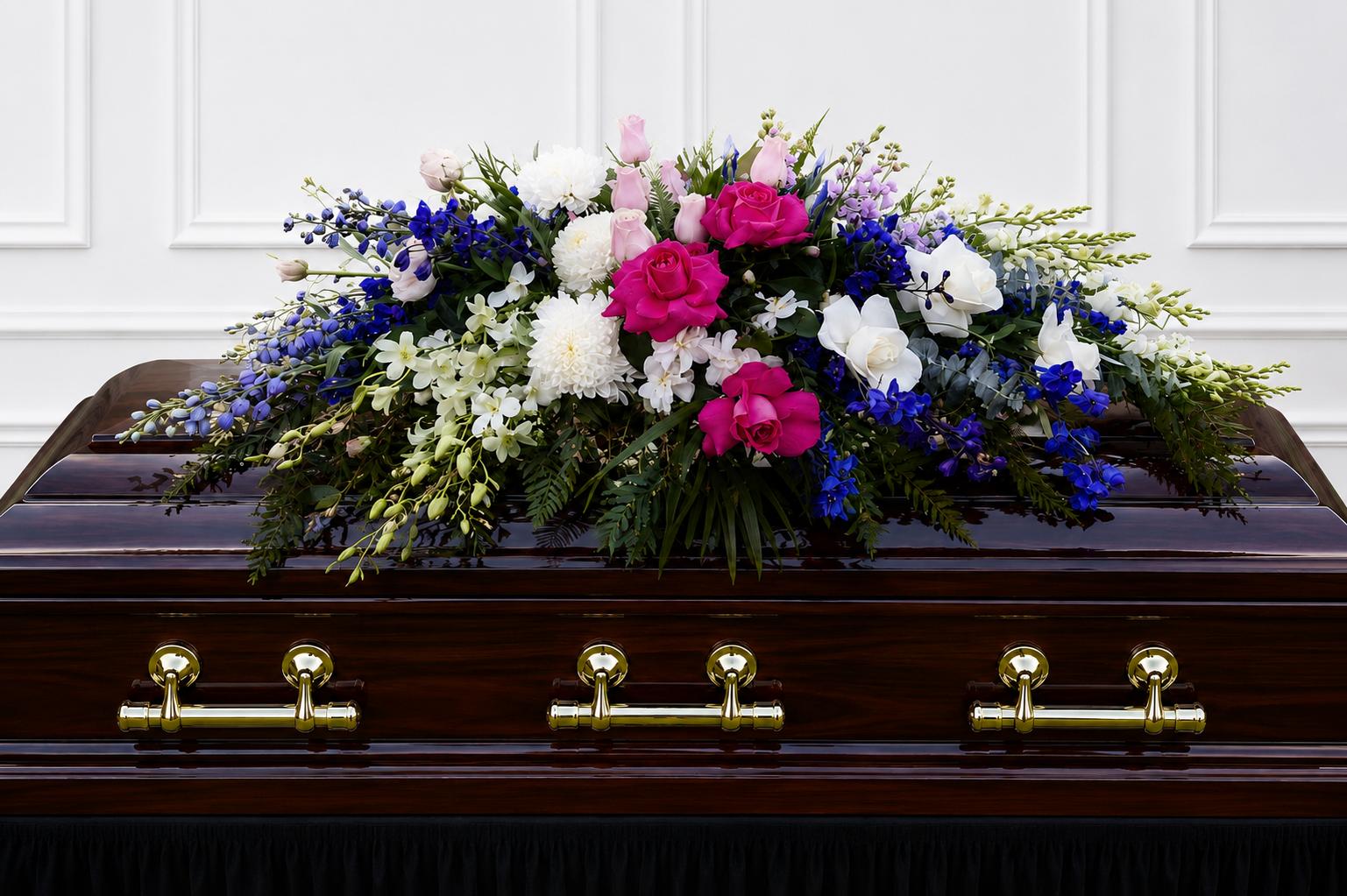 Freestyle Full Funeral Casket 
