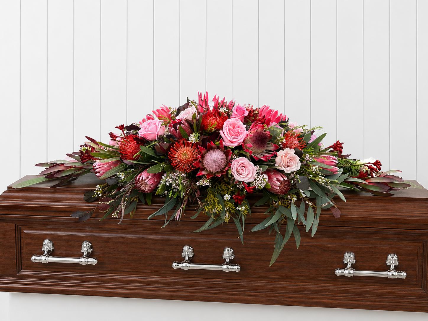 Funeral Flowers Native and Roses