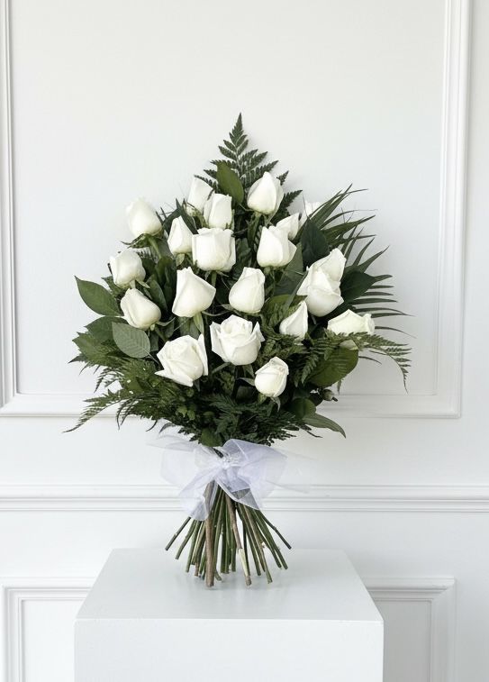 Funeral Flowers Rose Sheaf 