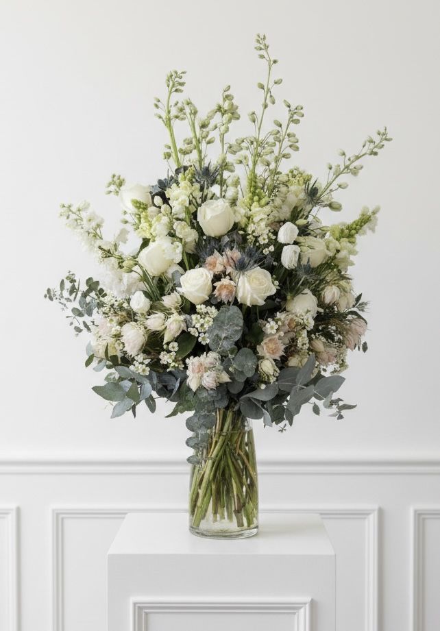 Funeral Flowers Vase 